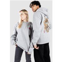 Wu Tang Dragon Hoodie heather grey von Wu Tang