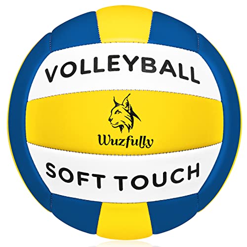 Wuzfully Volleyball Kinder Soft Touch Beachvolleybälle für Drinnen Draußen, Indoor Outdoor Volleyball größe 5 Wuzfully Volleyball Kinder Soft Touch Beachvolleybälle für Drinnen Draußen, Indoor Outdoor Volleyball größe 5 von Wuzfully