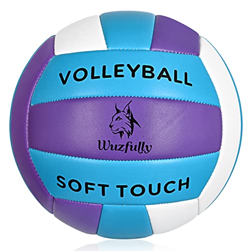 Wuzfully Volleyball Kinder Leicht Soft Beachvolleyball für Drinnen Draußen,Indoor Outdoor Beach Volleyball größe 5 Wuzfully Volleyball Kinder Leicht Soft Beachvolleyball für Drinnen Draußen,Indoor Outdoor Beach Volleyball größe 5 von Wuzfully