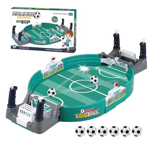 Mini Tischkicker Desktop, Interaktives Tischfußballspiel mit 6 Fußbälle, Interaktives Tischfußballspiel, Mini Interaktives Tischfußballspiel, Interaktives Puzzlespiel für Familien, Party Mini Tischkicker Desktop, Interaktives Tischfußballspiel mit 6 Fußbälle, Interaktives Tischfußballspiel, Mini Interaktives Tischfußballspiel, Interaktives Puzzlespiel für Familien, Party von Wydexint