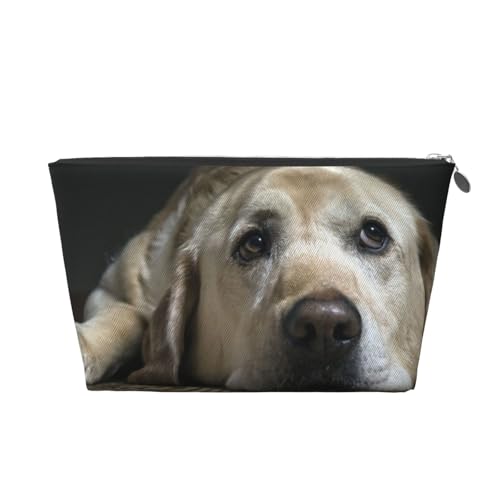 Schöner Labrador-Hund, Kulturbeutel, Make-up-Tasche, Kosmetiktasche, tragbare Reise-Kulturtasche von Wykjtwo