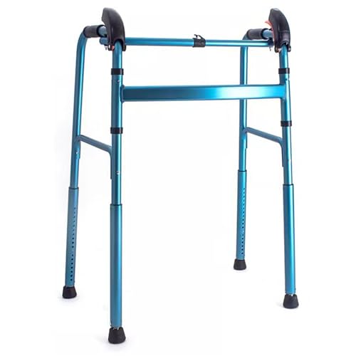 Wzmazingly Lightweight Foldable Walking Frame Stair Climbing Aid Aluminium Stabilize Walker Mobility Aid for Seniors, Adjustable Height Wzmazingly Lightweight Foldable Walking Frame Stair Climbing Aid Aluminium Stabilize Walker Mobility Aid for Seniors, Adjustable Height von Wzmazingly