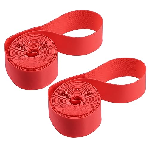 X AUTOHAUX 700C 27" Bike Rad Felgenband Felgenkleber Liner Rohrband PVC Paar rot X AUTOHAUX 700C 27" Bike Rad Felgenband Felgenkleber Liner Rohrband PVC Paar rot von X AUTOHAUX