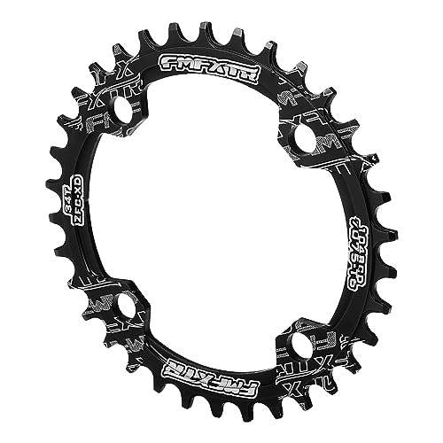 X AUTOHAUX Kettenradabdeckung Kettenblatt Schützen 34 Zähne mit 4 Löcher Aluminiumlegierung Fahrrad-Kettenblatt Kurbelgarnitur Zahnplatte Schwarz X AUTOHAUX Kettenradabdeckung Kettenblatt Schützen 34 Zähne mit 4 Löcher Aluminiumlegierung Fahrrad-Kettenblatt Kurbelgarnitur Zahnplatte Schwarz von X AUTOHAUX