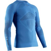 X-BIONIC Energizer 4.0 langarm Funktionsshirt Herren teal blue/anthracite L von X-BIONIC