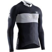 X-BIONIC Invent 4.0 langarm Fahrradtrikot Herren black/charcoal L von X-BIONIC