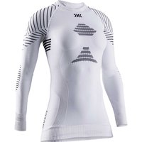 X-BIONIC Invent 4.0 langarm Funktionsshirt Damen white/black XL von X-BIONIC