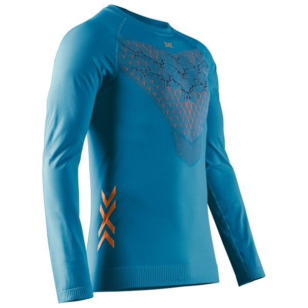 X-Bionic - Twyce Run Shirt L/S - Laufshirt Gr M blau von X-BIONIC