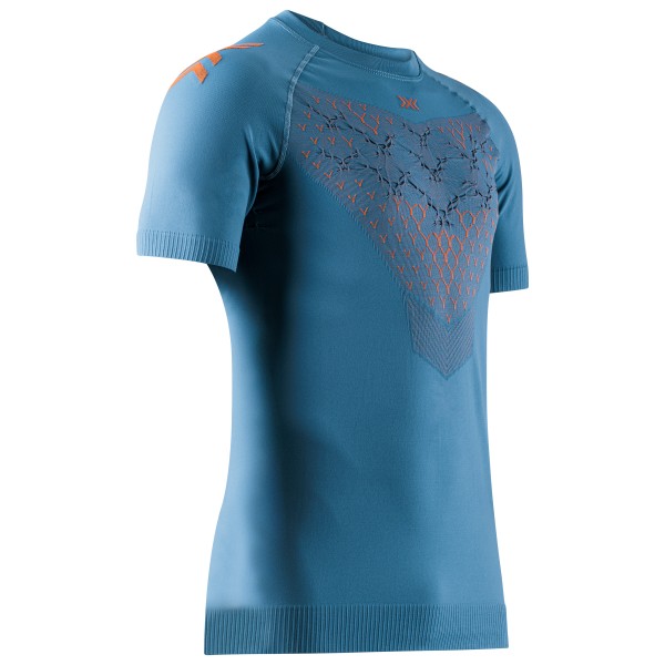 X-Bionic - Twyce Run Shirt S/S - Laufshirt Gr M blau von X-BIONIC