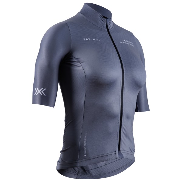 X-Bionic - Women's Corefusion Ride Jersey S/S - Radtrikot Gr L blau von X-BIONIC