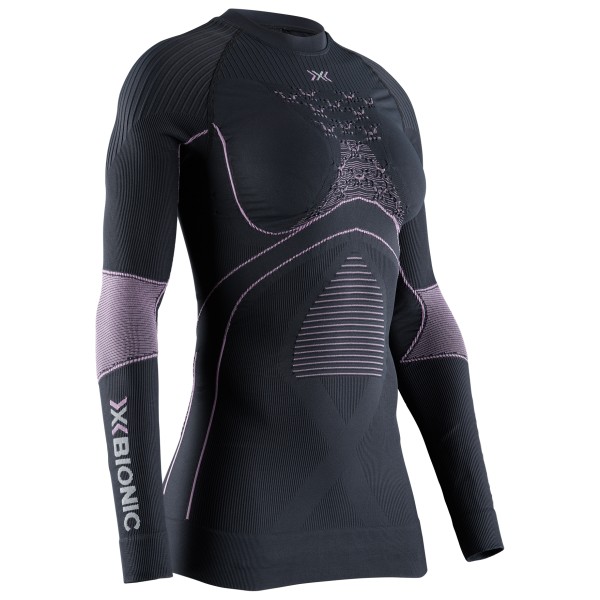 X-Bionic - Women's Energy Accumulator 4.0 Shirt LG SL - Skiunterwäsche Gr L blau/schwarz von X-BIONIC