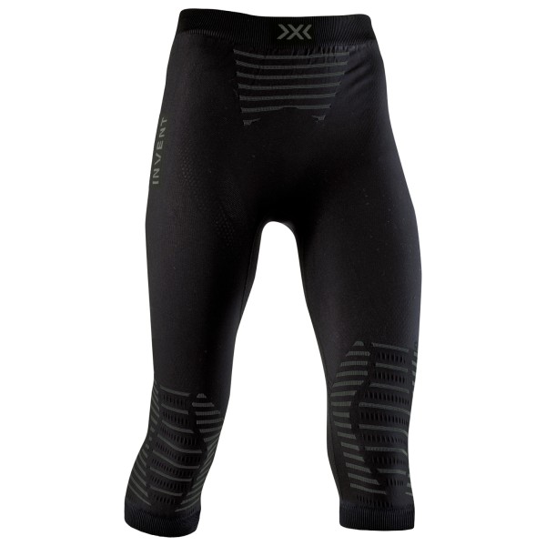 X-Bionic - Women's Invent 4.0 Pants 3/4 - 3/4 Unterhose Gr XL schwarz von X-BIONIC