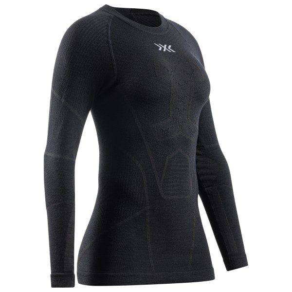 X-Bionic - Women's Symbio Merino Shirt L/S - Merinounterwäsche Gr XL schwarz von X-BIONIC