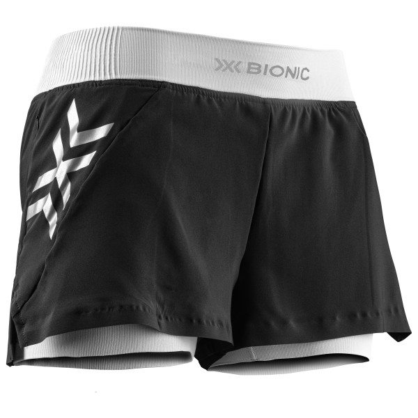 X-Bionic - Women's Twyce Race 2in1 Shorts - Laufshorts Gr L schwarz von X-BIONIC