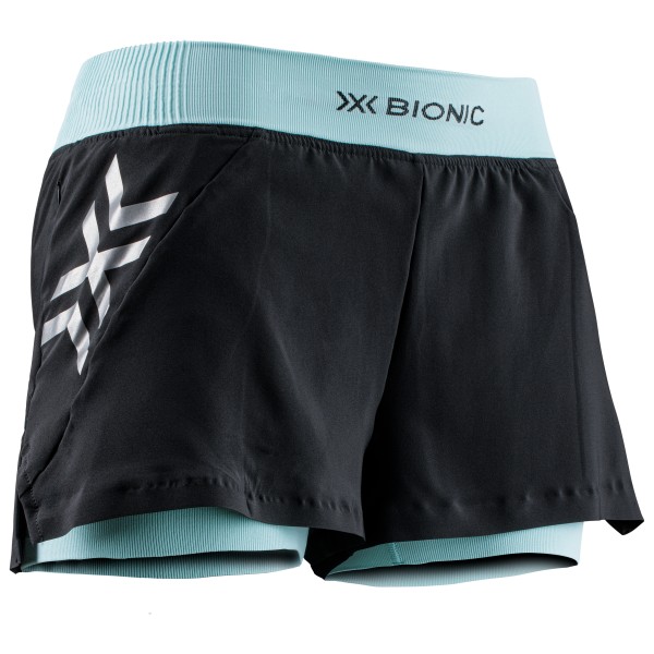 X-Bionic - Women's Twyce Race 2in1 Shorts - Laufshorts Gr S schwarz von X-BIONIC