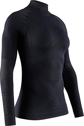 X-Bionic Damen Energy Accumulator 4.0 Shirt Turtle Neck Long Sleeves, Black, L X-Bionic Damen Energy Accumulator 4.0 Shirt Turtle Neck Long Sleeves, Black, L von X-Bionic