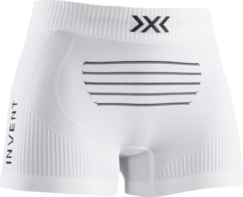 X-Bionic Damen Invent Boxer Shorts, Arctic White/Dolomite Grey, XS X-Bionic Damen Invent Boxer Shorts, Arctic White/Dolomite Grey, XS von X-Bionic