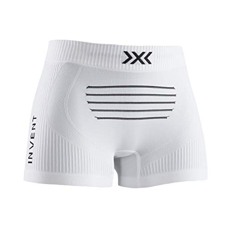 X-Bionic Damen Invent Boxer Shorts, arctic white/dolomite grey, L von X-Bionic