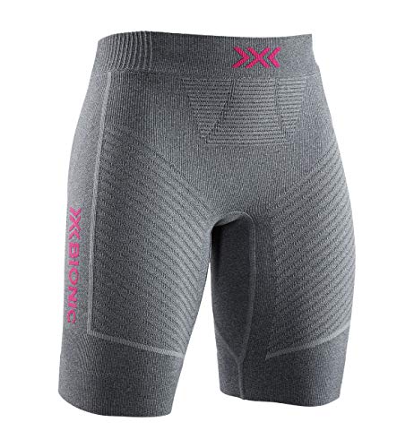 X-Bionic Pl-Invent Shorts G016 Dolomite Grey Melange/Neon Flamingo S von X-Bionic