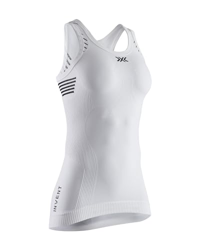 X-Bionic Damen Invent Singlet T Shirt, Arctic White/Dolomite Grey, XL X-Bionic Damen Invent Singlet T Shirt, Arctic White/Dolomite Grey, XL von X-Bionic