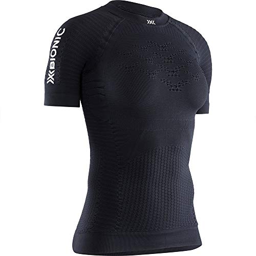 X-Bionic Damen Effektor 4.0 Run, Short Sleeve Shirt, Opal Black/Arctic White, XS X-Bionic Damen Effektor 4.0 Run, Short Sleeve Shirt, Opal Black/Arctic White, XS von X-Bionic