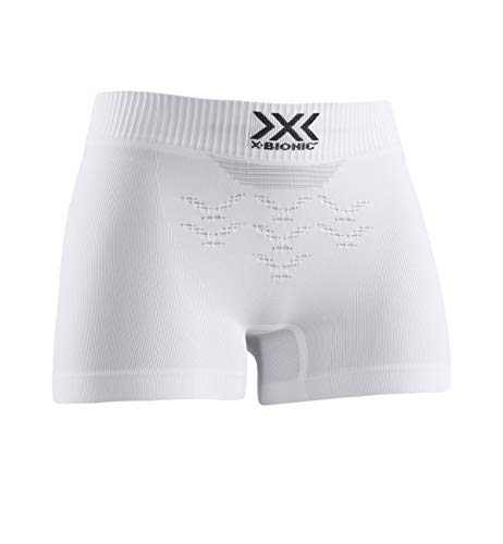 X-Bionic Damen Energizer 4.0 Boxer Shorts, Arctic White/Dolomite Grey, L X-Bionic Damen Energizer 4.0 Boxer Shorts, Arctic White/Dolomite Grey, L von X-Bionic