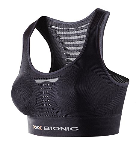 X-Bionic Erwachsene Funktionsbekleidung Multisport Lady UW Bra, Black/Pearl Grey, XS B-C von X-Bionic