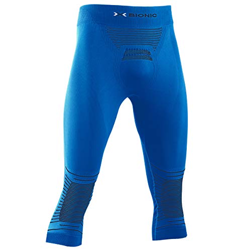 X-Bionic Herren Energizer 4.0 3/4 Men Pants, Teal Blue/Anthracite, M von X-Bionic