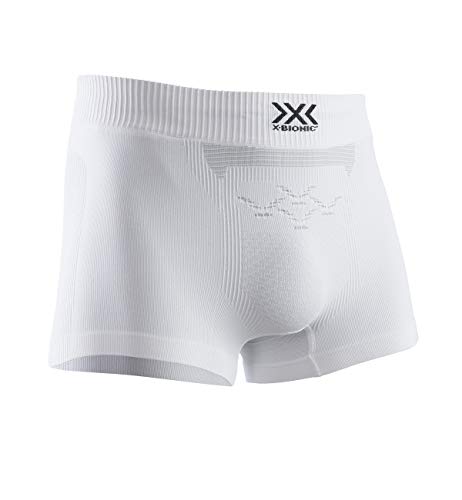X-Bionic Herren Energizer 4.0 Boxer Shorts, arctic white/dolomite grey, S von X-Bionic