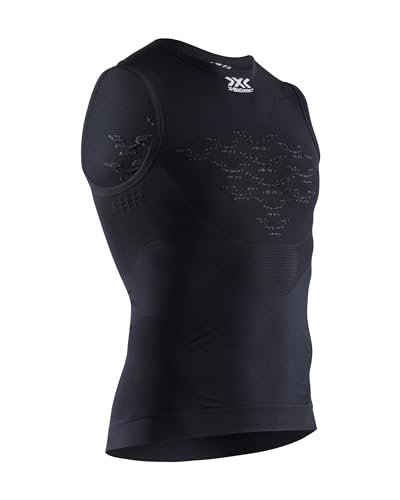 X-Bionic Herren Energizer 4.0 Singlet T Shirt, Opal Black/Arctic White, L X-Bionic Herren Energizer 4.0 Singlet T Shirt, Opal Black/Arctic White, L von X-Bionic