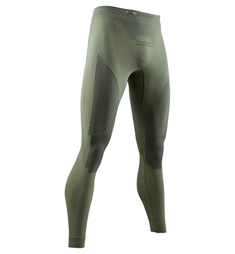 X-Bionic Herren Pl-energizer Hose, E052 Olive Green/Anthracite, XXL EU von X-Bionic