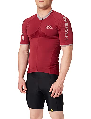 X-Bionic Invent 4.0 Kurzarm-Radsport-Kompressions-Jersey-T-Shirt mit Reißverschluss Rot Mann Grösse S X-Bionic Invent 4.0 Kurzarm-Radsport-Kompressions-Jersey-T-Shirt mit Reißverschluss Rot Mann Grösse S von X-Bionic