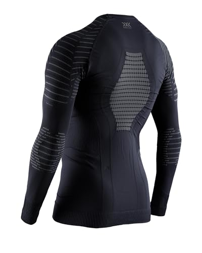 X-Bionic Herren Invent 4.0 Shirt Round Neck Long Sleeves Men, Black/Charcoal, M X-Bionic Herren Invent 4.0 Shirt Round Neck Long Sleeves Men, Black/Charcoal, M von X-Bionic