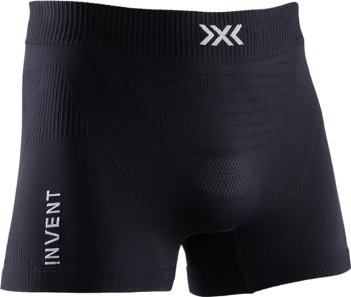 X-Bionic Invent 4.0 Boxershorts Opal Black/Arctic White XL von X-Bionic