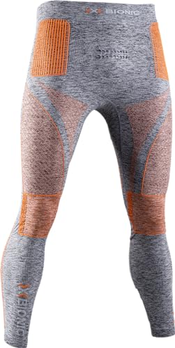 X-Bionic Herren Energy Accumulator 4.0 Men Pants, Grey Melange/Orange, XXL X-Bionic Herren Energy Accumulator 4.0 Men Pants, Grey Melange/Orange, XXL von X-Bionic