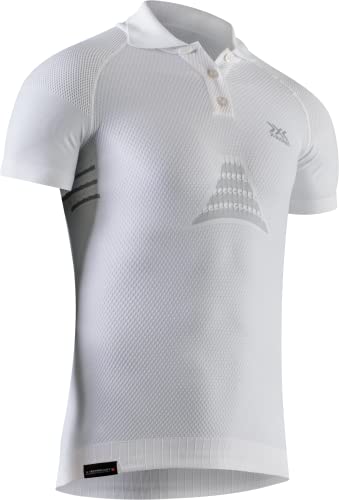 X-Bionic Herren Poloshirt, arktic white/pearl grey, L X-Bionic Herren Poloshirt, arktic white/pearl grey, L von X-Bionic