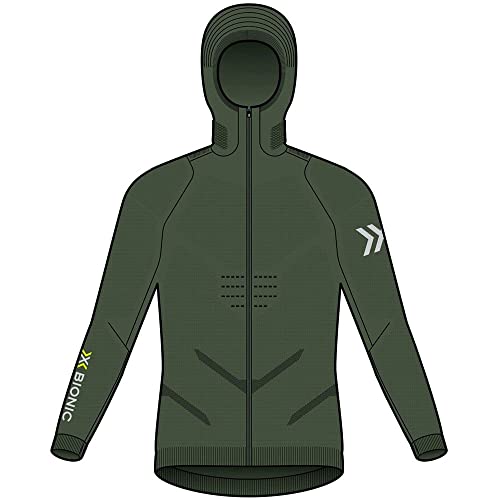 X-Bionic Instructor 4.0 Jacke, Olive Green/Dolomite Grey, XL von X-Bionic