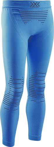 X-Bionic Kinder Invent 4.0 JUNIOR Pants, Teal Blue/Anthracite, 8/9 von X-Bionic