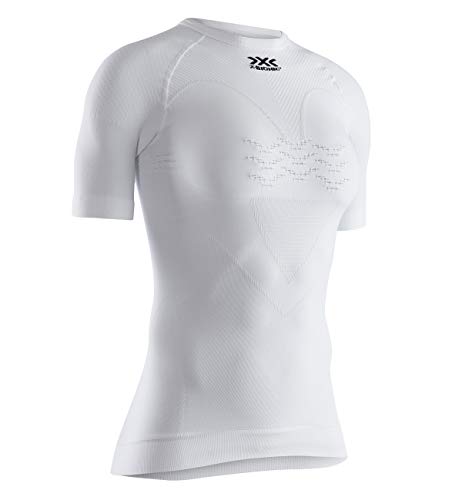 X-Bionic Damen Energizer 4.0 Light Shirt Round Neck Short Sleeve Women T, Arctic White/Dolomite Grey, XL X-Bionic Damen Energizer 4.0 Light Shirt Round Neck Short Sleeve Women T, Arctic White/Dolomite Grey, XL von X-Bionic