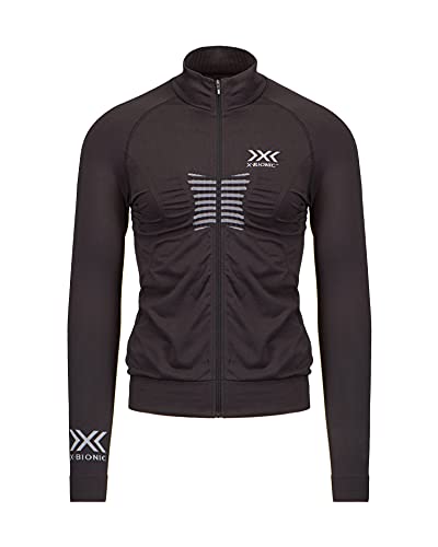 X-Bionic Racoon 4.0 Jacke, Charcoal/Arctic White, L von X-Bionic