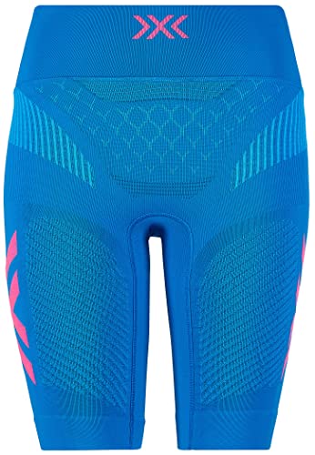 X-Bionic Twyce 4.0 Shorts A004 Teal Blue/Neon Flamingo L von X-Bionic