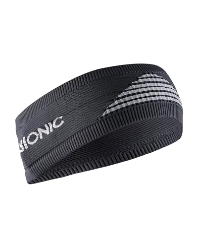 X-Bionic Headband 4.0 Stirnband Haarband Schweissband Damen Herren, charcoal/pearl grey, 1 von X-Bionic