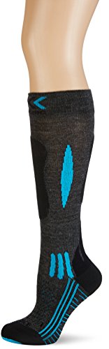 X-Socks Funktionssocken Effektor Ski Race Lady, Grey/Black/Turquoise, 41/42 X-Socks Funktionssocken Effektor Ski Race Lady, Grey/Black/Turquoise, 41/42 von X-Bionic