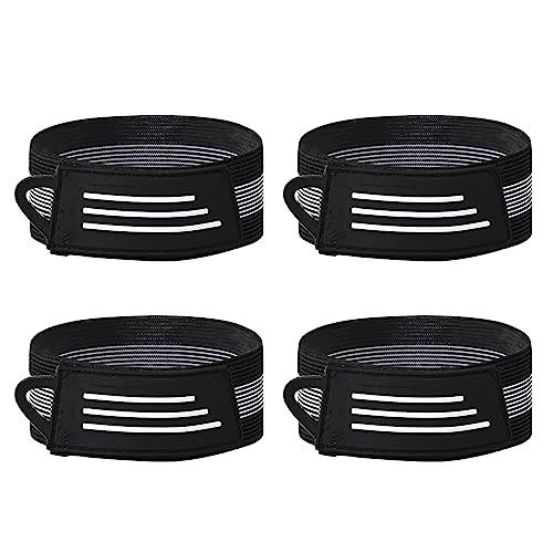 X-Institute 4Pcs Elastische Bike Ankle Bein Reiten Gamasche Radfahren Sicherheit Bind Hose Bands Clip Strap Gürtel Für Radfahren Joggings Camping von X-Institute