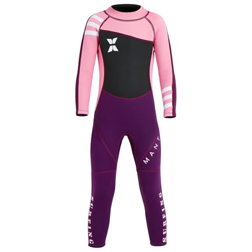 Kinder Neoprenanzug für Jungen Mädchen Kleinkind Jugend Langen Ärmeln 2.5mm Neopren-Thermo-Badeanzug Volle Nassanzüge im kalten Wasser für Schwimmen Surfen Tauchen 2XL Kinder Neoprenanzug für Jungen Mädchen Kleinkind Jugend Langen Ärmeln 2.5mm Neopren-Thermo-Badeanzug Volle Nassanzüge im kalten Wasser für Schwimmen Surfen Tauchen 2XL von X-MANTA