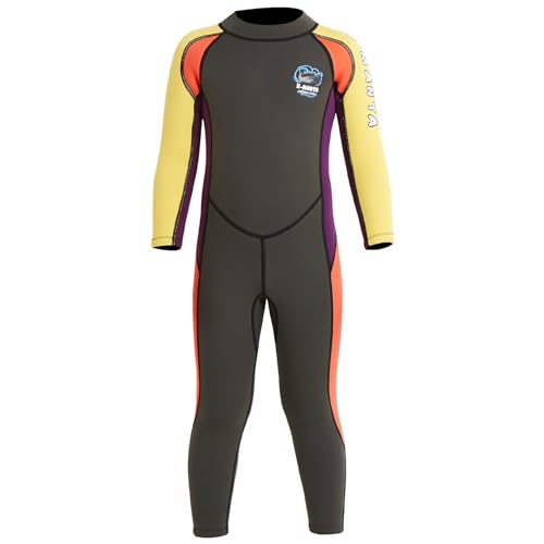 Kinder Neoprenanzug für Jungen Mädchen Kleinkind Jugend Langen Ärmeln 2.5mm Neopren-Thermo-Badeanzug Volle Nassanzüge im kalten Wasser für Schwimmen Surfen Tauchen XL Größe Kinder Neoprenanzug für Jungen Mädchen Kleinkind Jugend Langen Ärmeln 2.5mm Neopren-Thermo-Badeanzug Volle Nassanzüge im kalten Wasser für Schwimmen Surfen Tauchen XL Größe von X-MANTA