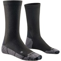 X-SOCKS Core Natural Crew Sportsocken B036 - black/charcoal 39-41 von X-SOCKS