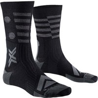 X-SOCKS Gravel Perform Merino Crew Fahrradsocken B036 - black/charcoal 42-44 X-SOCKS Gravel Perform Merino Crew Fahrradsocken B036 - black/charcoal 42-44 von X-SOCKS