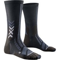 X-SOCKS Hike Discover Crew Wandersocken B036 - black/charcoal 35-38 von X-SOCKS