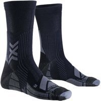 X-SOCKS Hike Expert Silver Crew Wandersocken B036 - black/charcoal 35-38 von X-SOCKS